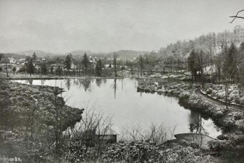 "Lindenwood Lake" c. 1907
R. Henry Scadin Postcard
