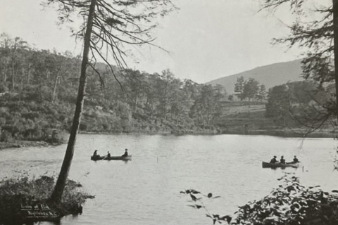 "Boating on Lake Lindenwood" c. 1910
R. Henry Scadin Photograph
Highlands Historical Society