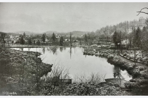 "Lindenwood Lake" c. 1907
R. Henry Scadin Postcard