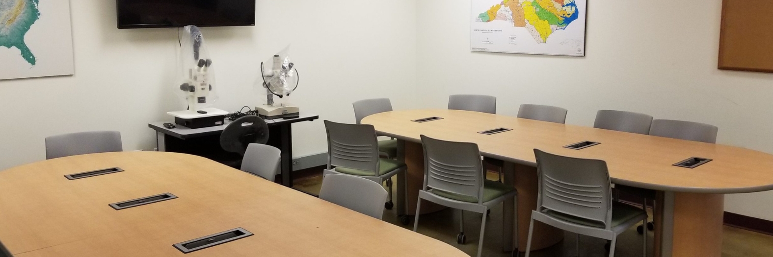 Renovated research laboratories at Highlands Biological Station.
