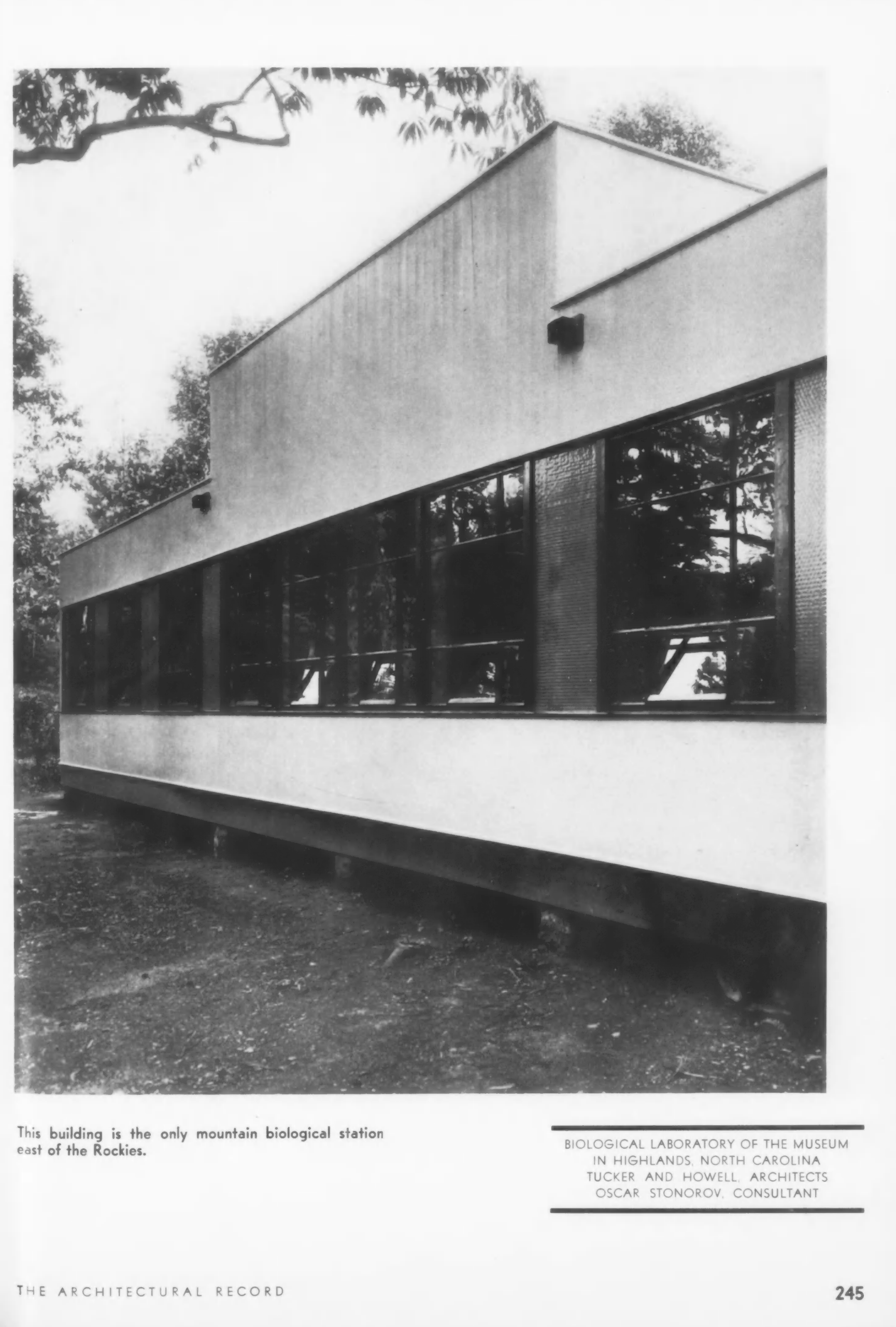 The Architectural Record, October 1932, page 245.